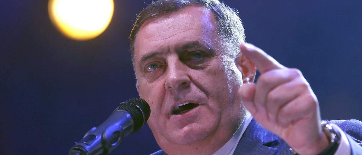 Milorad Dodik zündelt weiterhin am Balkan