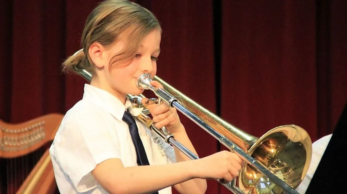 Die jungen Musiker spielten sich in die Herzen der Besucher