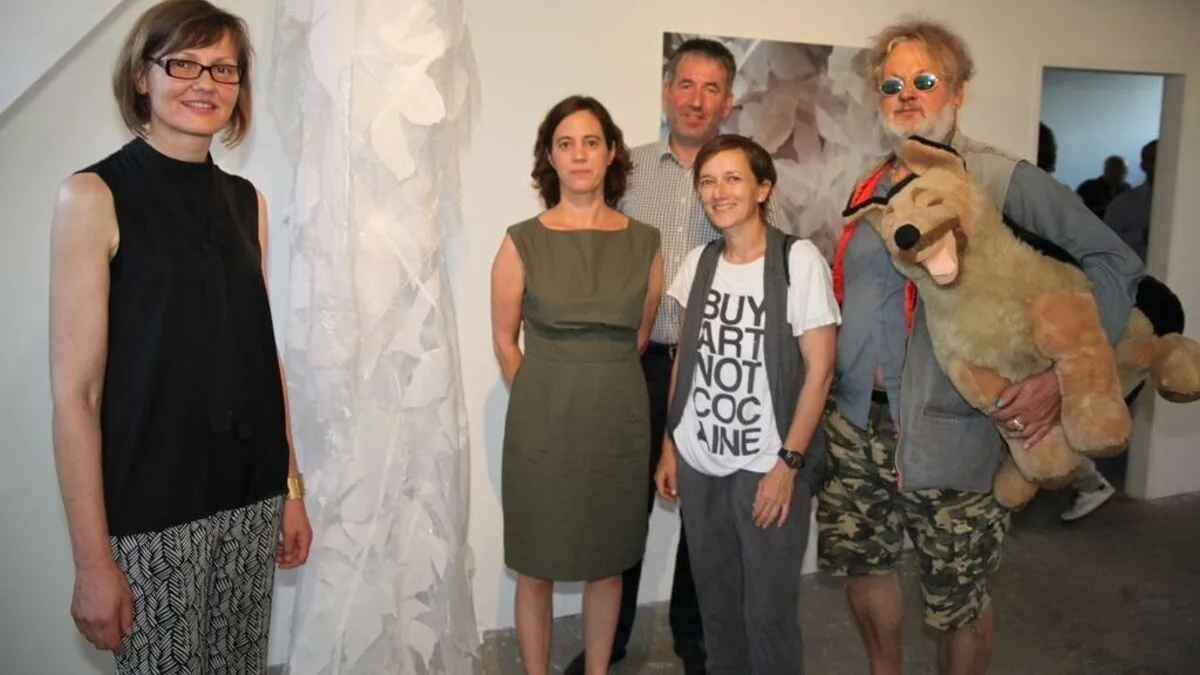 Gertraud Ranegger, Sascha Reichstein, Bürgermeister Herbert Baier, Beba Fink und Erwin Stefanie Posarnig 