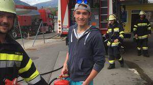 Andre Luttersdorfer von der FF Möltschach war selbst Kunde auf der Tankstelle, als er den Brand bemerkte