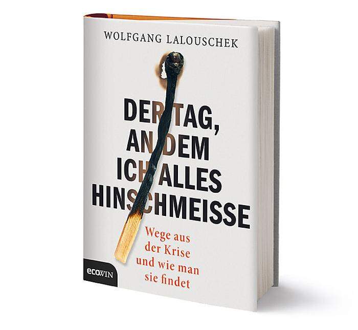 Wolfgang Lalouscheks neues Buch ist ab 21. März im Handel und zeigt Auswege aus Lebenskrisen und Burnout. 