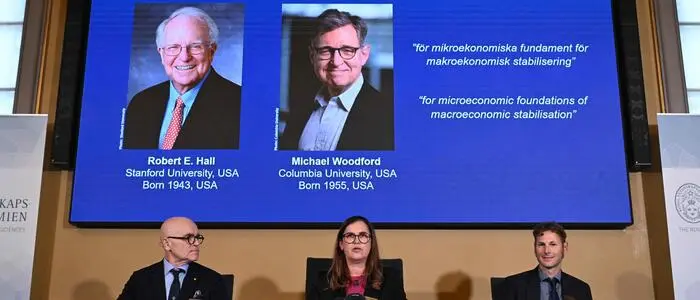 Robert E. Hall und Michael Woodford wurden vom Nobelpreiskomitee als Preisträger bestimmt