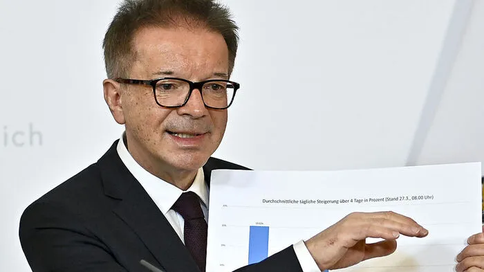 Gesundheitsminister Rudolf Anschober
