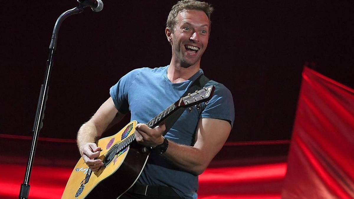 Chris Martin sprang als Rihanna-Vorband ein