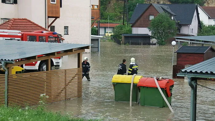 Bereits 2012 kam es zu starken Überschwemmungen in Rosental