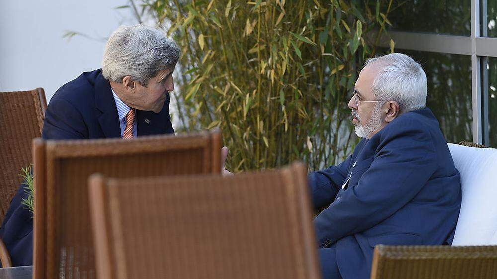 Treffen: Kerry und Zarif 