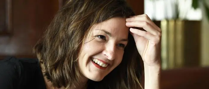 Die Autorin Laura Freudenthaler