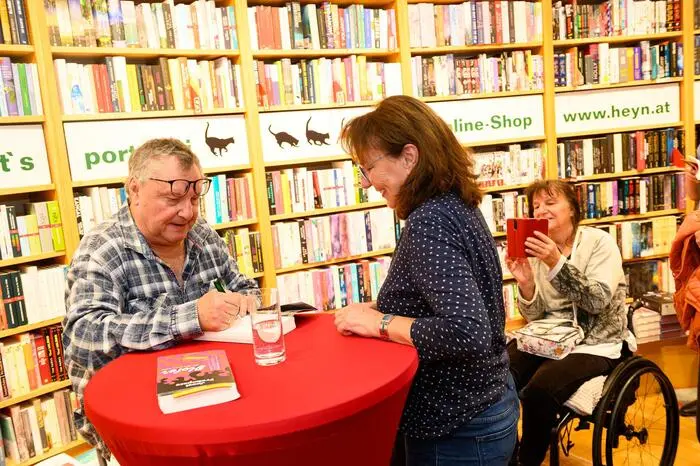 Lesung von Joesi Prokopetz in der Buchhandlung Heyn
