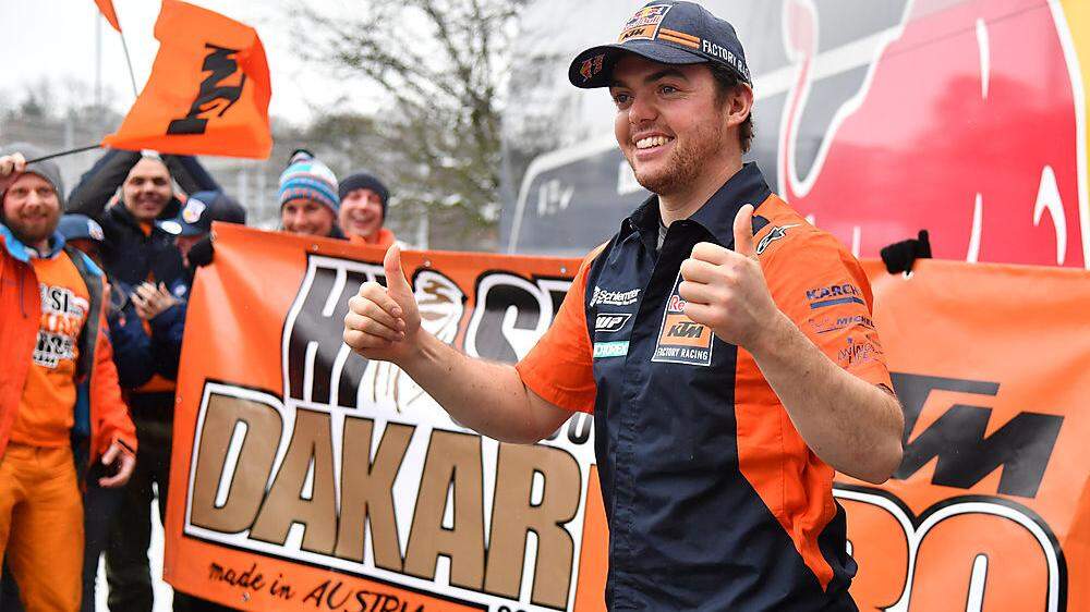 Das war der Empfang für Dakar-Sieger Matthias Walkner