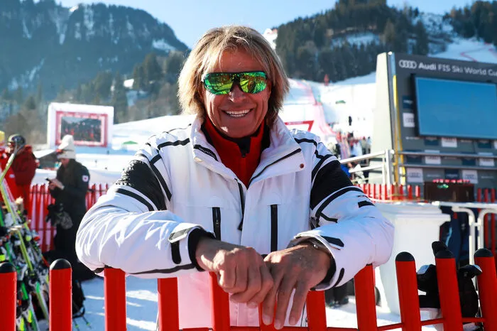 Auch zugegen: Hansi Hinterseer.