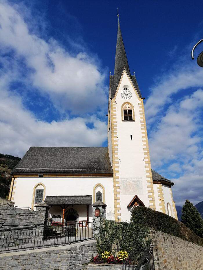 Die Pfarrkirche Winklern