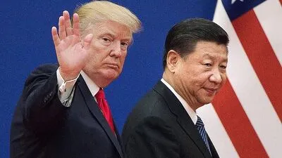 Archivfoto: Trump und Xi