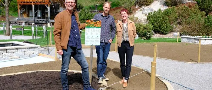 Geschäftsführer Michael Unterweger, Umweltmanager Martin Reith und Gesellschafterin Johanna Unterweger