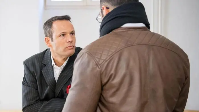 Anwalt Andreas Mauhart (hier mit einem anderen Mandanten) wird den 51-jährigen mutmaßlichen Gewalttäter verteidigen. 