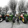 Traktoren auf dem Ballhausplatz | Die FPÖ wirbt um die Bauern, am Freitag jedoch mit mäßigem Erfolg