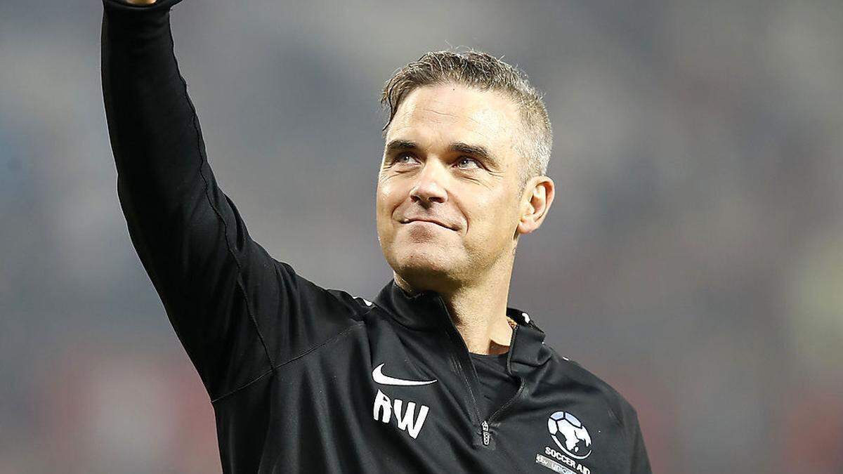 Robbie Williams spielte früher selbst leidenschaftlich Fußball