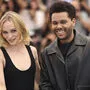 Lily-Rose Depp und Abel Tesfaye beim Pressetermin an der Croisette