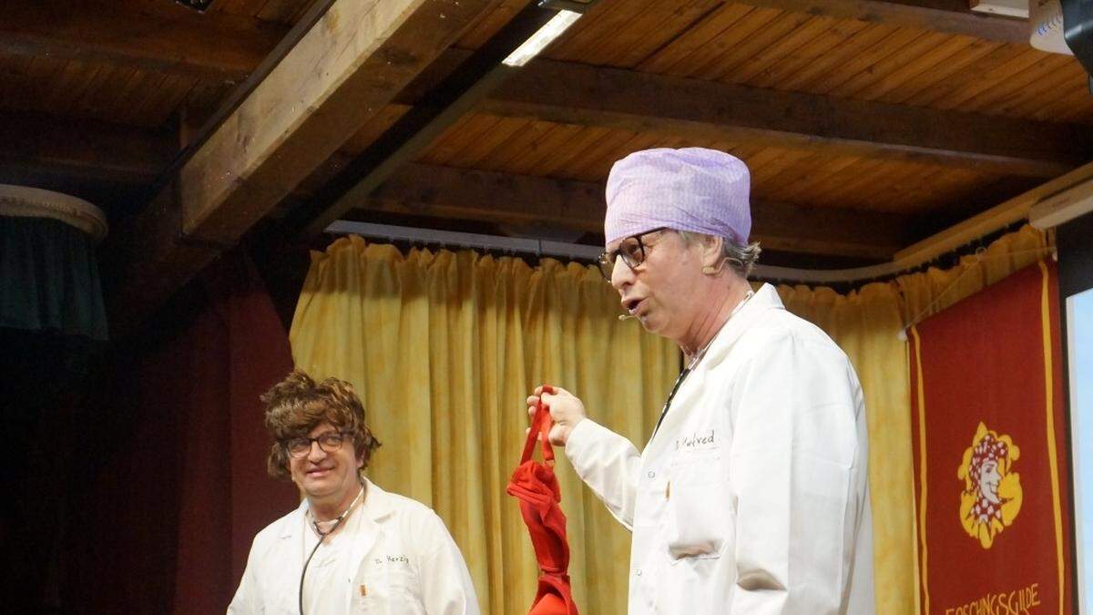 Adi Trampitsch (52) und Heinz Granig (54) Fasching Steuerberg Mitten aus dem Leben Fasching Solokabarett  | Adi Trampitsch (52) und Heinz Granig (54) 