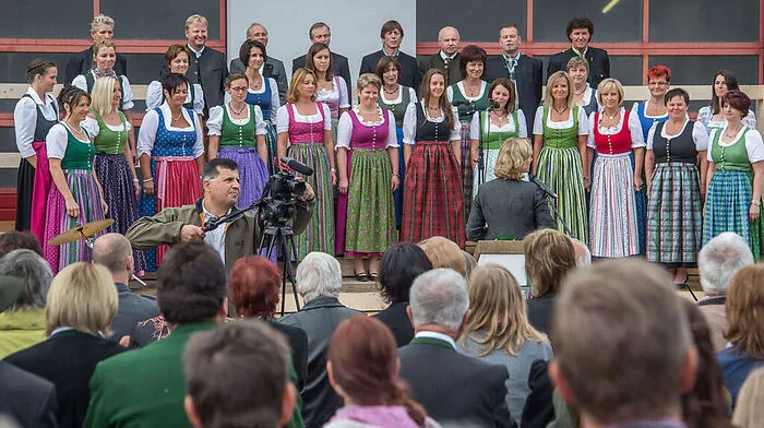 Der Singkreis Gaishorn beim Siegerfest