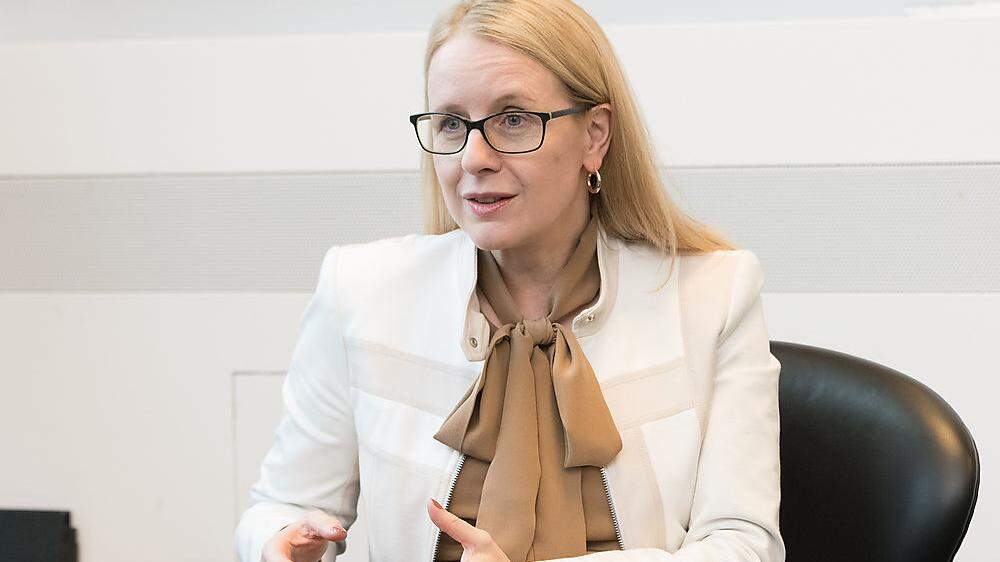 Margarete Schramböck, Ministerin für Digitalisierung nund Wirtschfatsstandort (ÖVP)