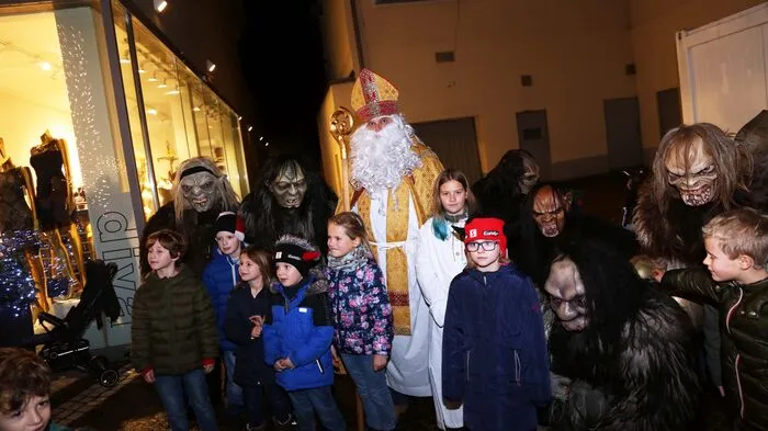 Krampusumzug in Velden am Wörthersee am Karawankenplatz und am Seecorso