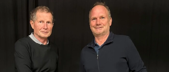 Gottfried Stöckl (links) übergab die Vereinsführung an Harald Podgornik 