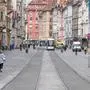 Ein Foto aus der Grazer Herrengasse, aufgenommen Anfang Juli