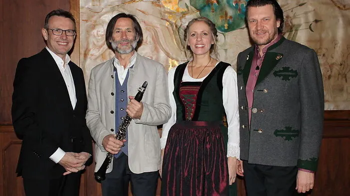 Johann Brunner, Wolfgang Bermadinger sowie Gerhild und Helmut Zeilner