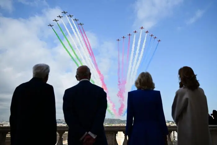 Frecce Tricolori und Red Arrows