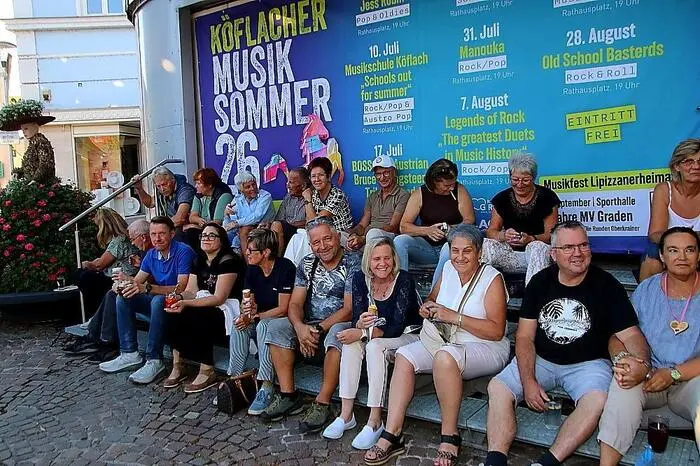 Silvio Samoni beim Musiksommer in Köflach