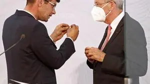 Martin Gruber und Peter Kaiser