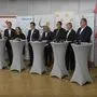 Die breite Allianz in Sachen Pflege bei der Pressekonferenz Ende Oktober.