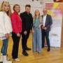 Evelyne Oswald, Tanja Stock, Thomas Glan, Natalie Holzner und Bernd Osprian 