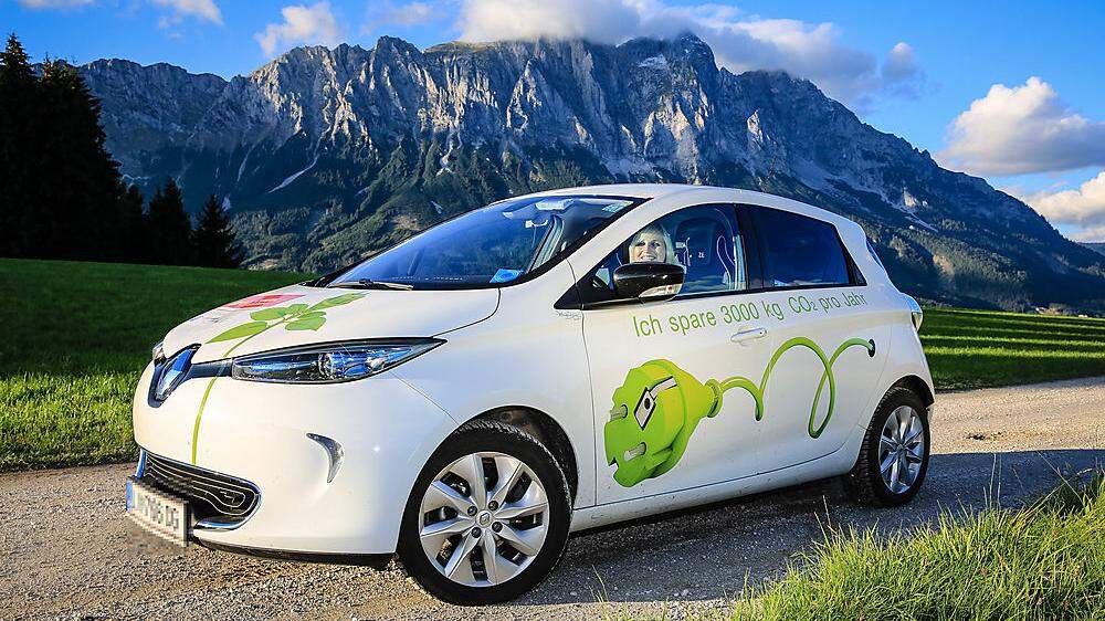 Eines der beliebtesten E-Autos in Österreich, der Renault Zoe