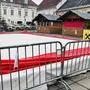 Der mobile Eislaufplatz aus speziellen Kunststoffplatten