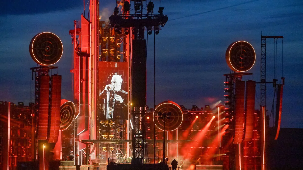 Auftaktkonzert von Rammstein in Prag und am 25. und 26. Mai in Klagenfurt