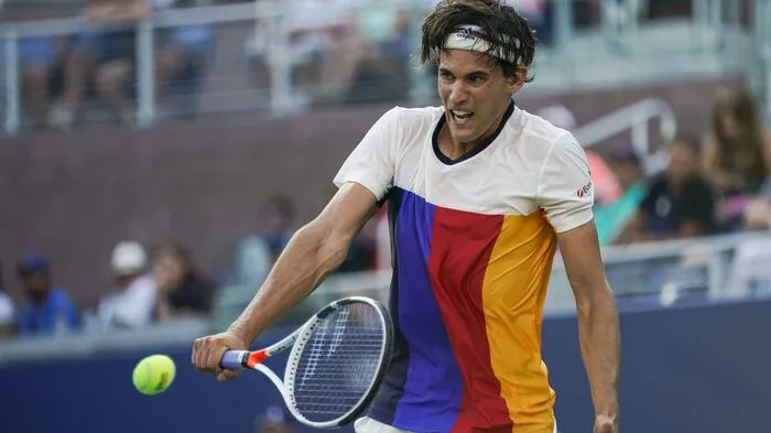... spielte sich Dominic Thiem eine 2:0-Führung heraus.