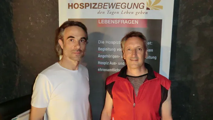 Peter Urbas und Old Table Präsident Reinhard Schildberger.