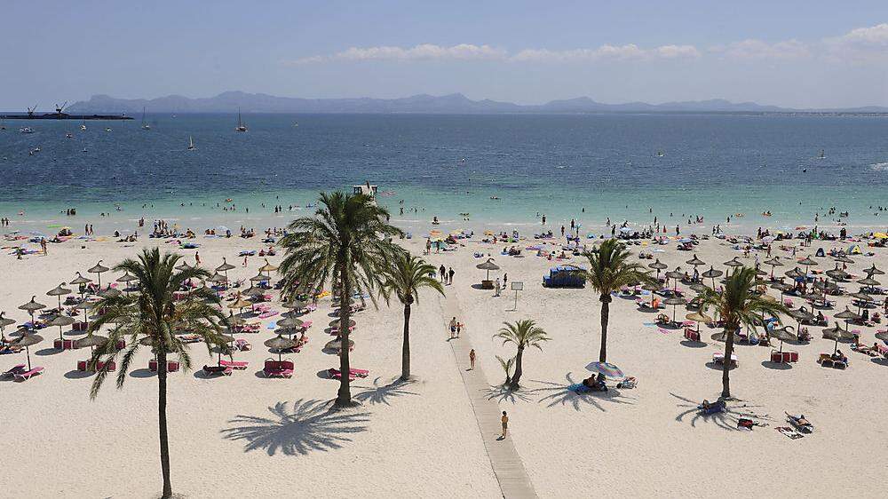 Strand in Mallorca 