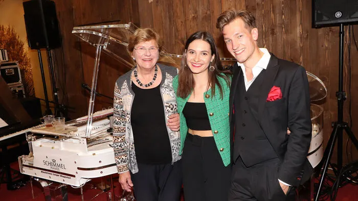Am Foto von Links: Elisabeth Sickl, Anja Eberhart und Simon Stadler.