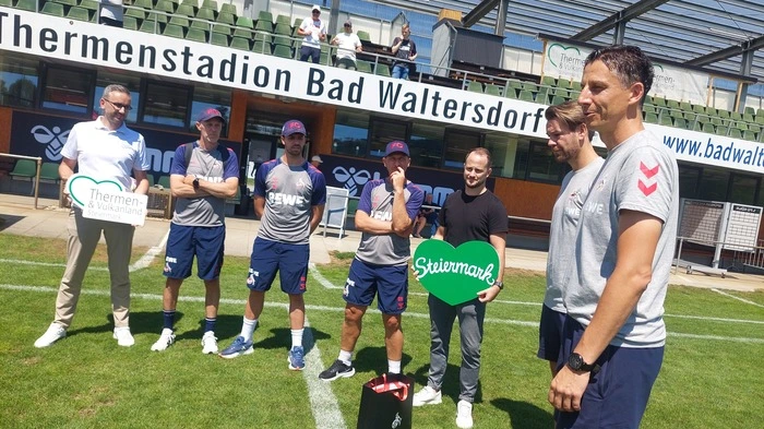 Der 1. FC Köln ist noch bis Sonntag zu Gast im Bezirk