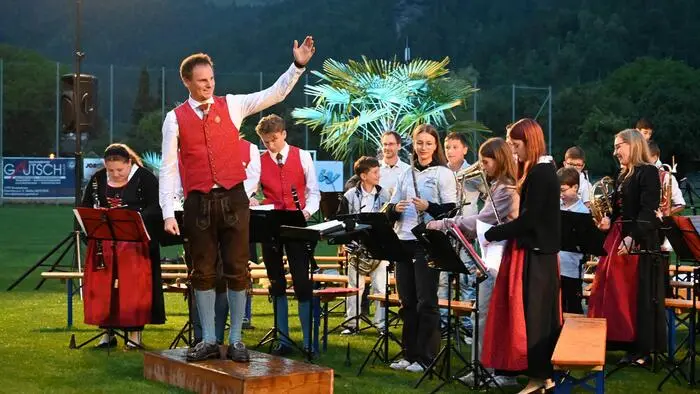 Mit dabei war auch das Jugendorchester der Glantaler, unter der Leitung von Martin Wieser, das eine besondere musikalische Darbietung bot. 