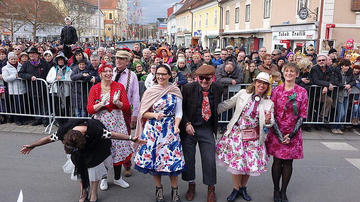 Auch heuer steht in Feldbach ein Faschingsumzug am närrischen Programm