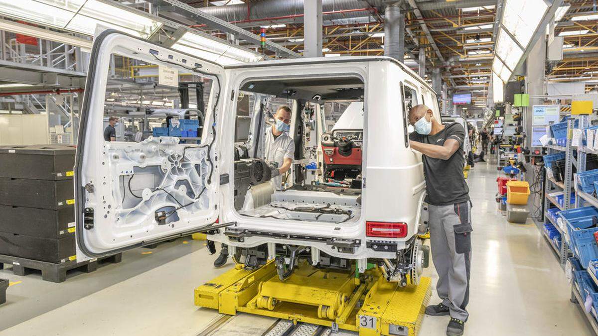 Der Mercedes &quot;G&quot; wird bei Magna in Graz gefertigt