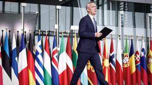 Generalsekretär Jens Stoltenberg am Mittwoch in Brüssel: Nachfolge ungeklärt