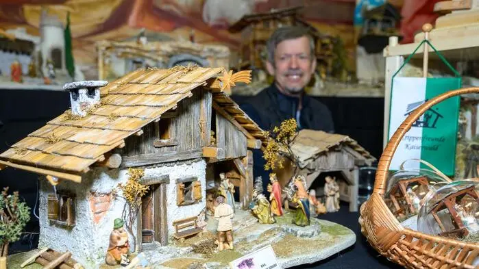 Die Besucher erwartete mehr als 60 kunstvoll gestaltete Krippen.
