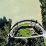 Die Staumauer wird inspiziert und saniert