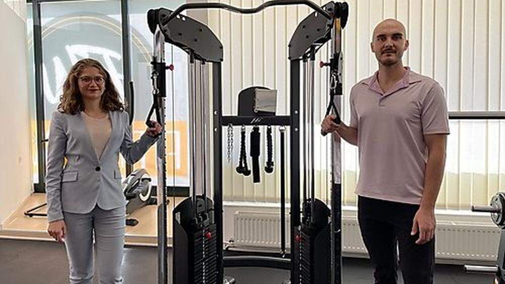 Sedina und Adel Mandzic betreiben das neue Fitnessstudio in der St. Veiter Lastenstraße 