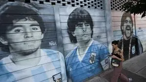 In Buenos Aires ist Diego Maradona auch nach seinem Ableben omnipräsent