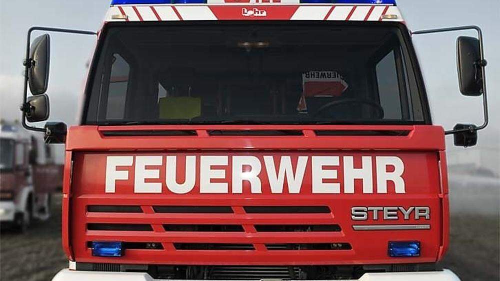 Die Feuerwehr Waldbach war mit sieben Mann im Einsatz